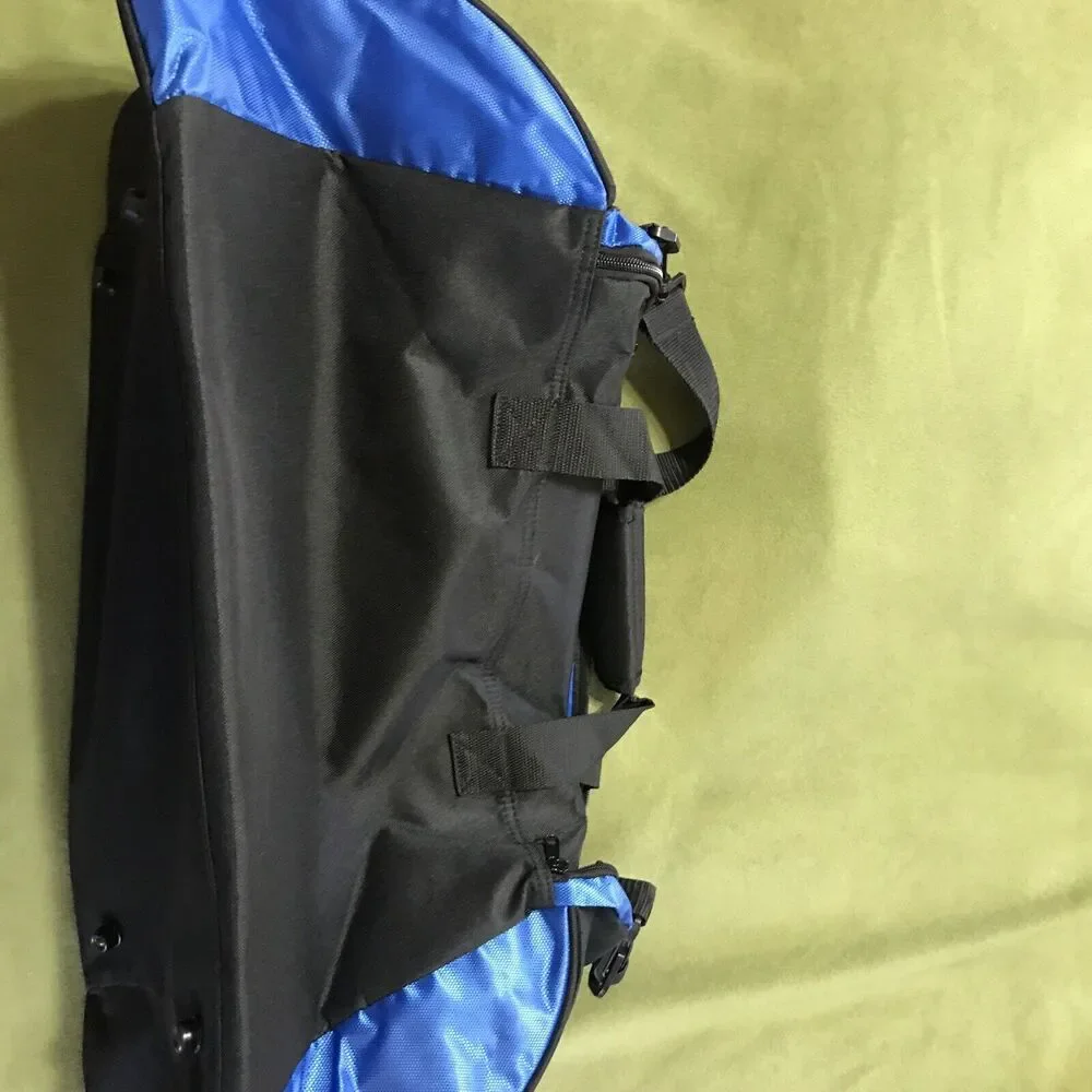 Marvel SHIELD Duffel Bag Blue Black Avengers Agent Logo Gym Travel